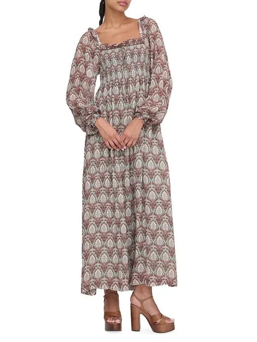 Hill House Home Scarlett Long Sleeve Nap Dress